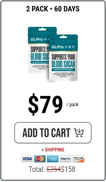 GLPro Patch two pouch package
