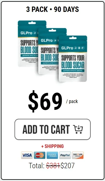 GLPro Patch three pouch package